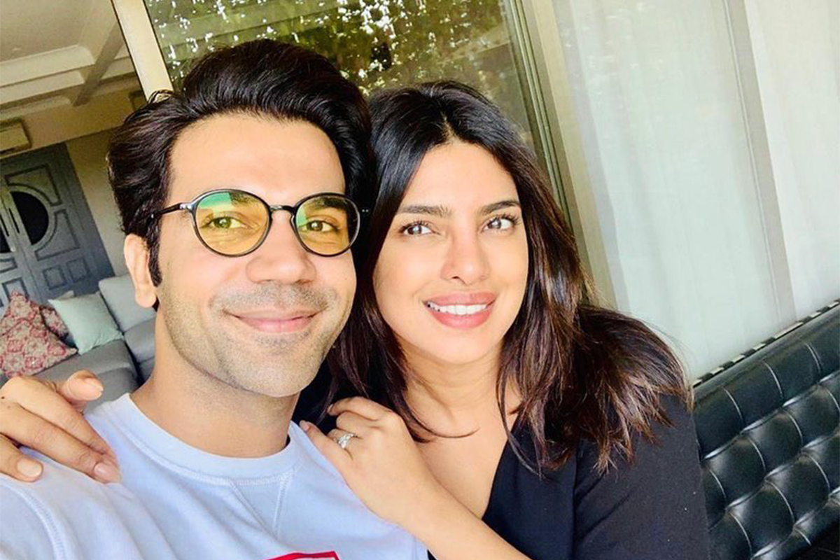 Rajkummar Rao shares a fun throwback BTS video with Priyanka Chopra